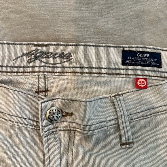 Agave Denim GRIFF classic straight shorts - Picture 2 of 5